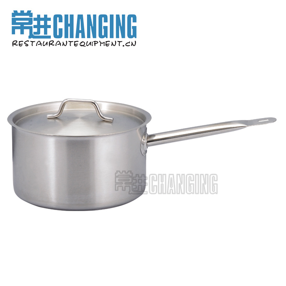 Changing 22cm Stainless Steel Saucepan with Single Handle (SSA-220B)