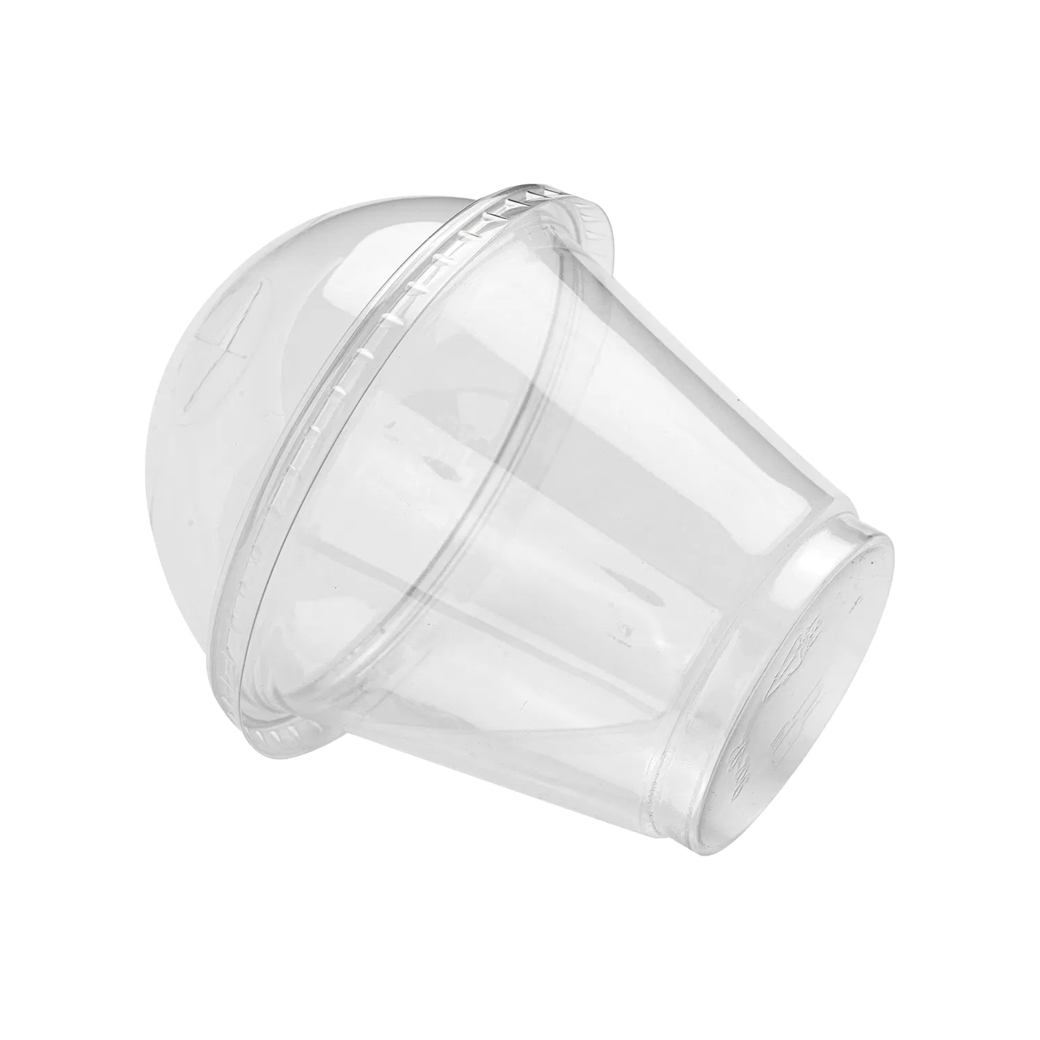 Одноразовые пластиковые стаканы с крышкой для мороженого и кофе