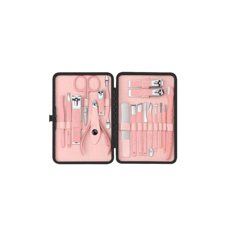 Pink Foam Finger Separators Easy Nail Painting Manicure Pedicure Set