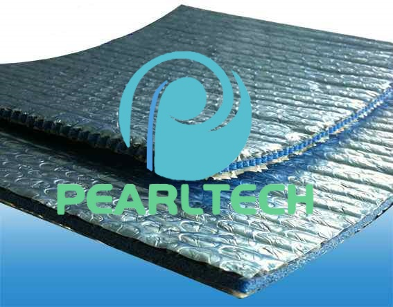 Fire Resistant Antiglare Double Aluminum Foil Bubble XPE Bubble as Roof Insulation Materials with Low Emmisivity