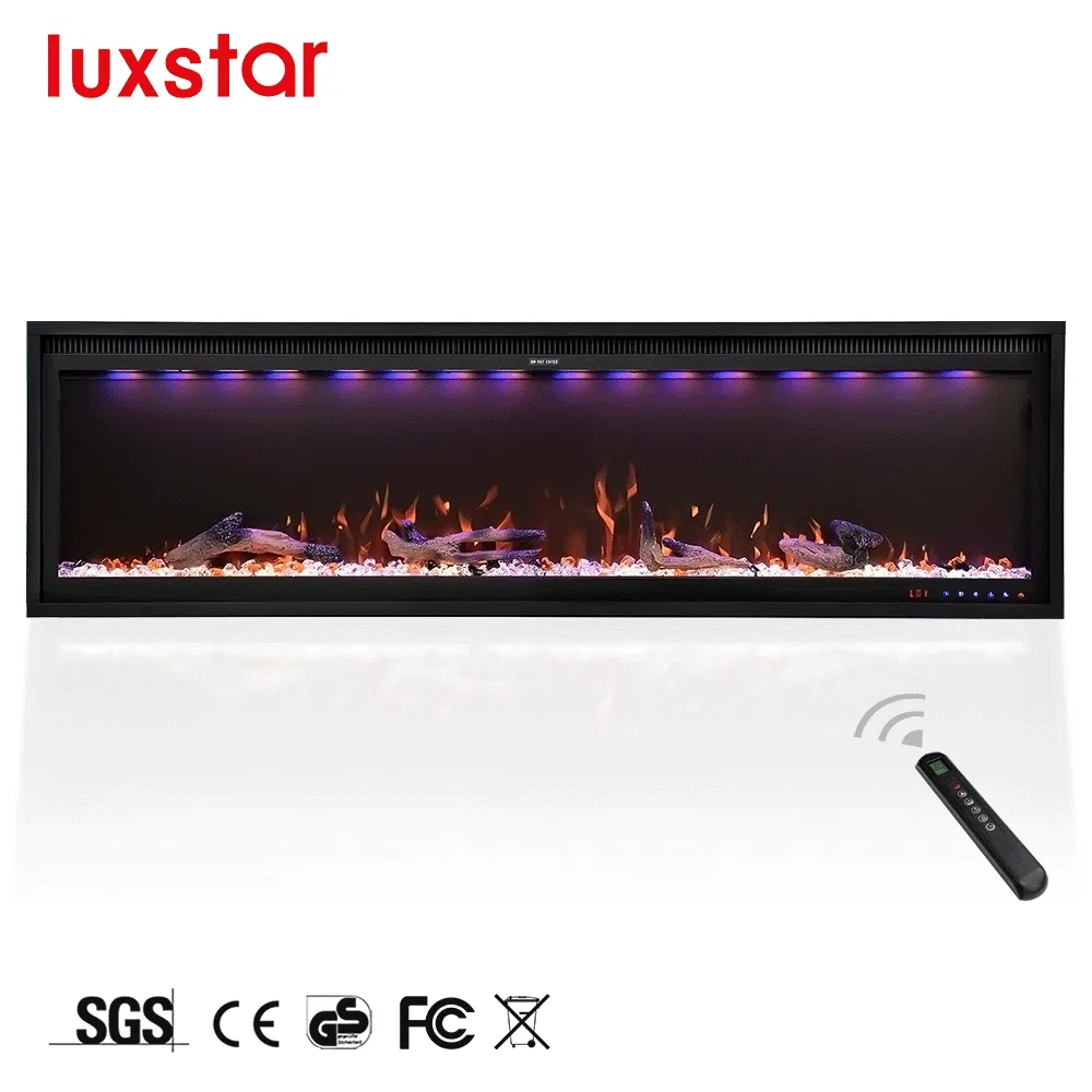 Factory Direct Adjustable Screen Electric Fireplace with Modern Design for Home