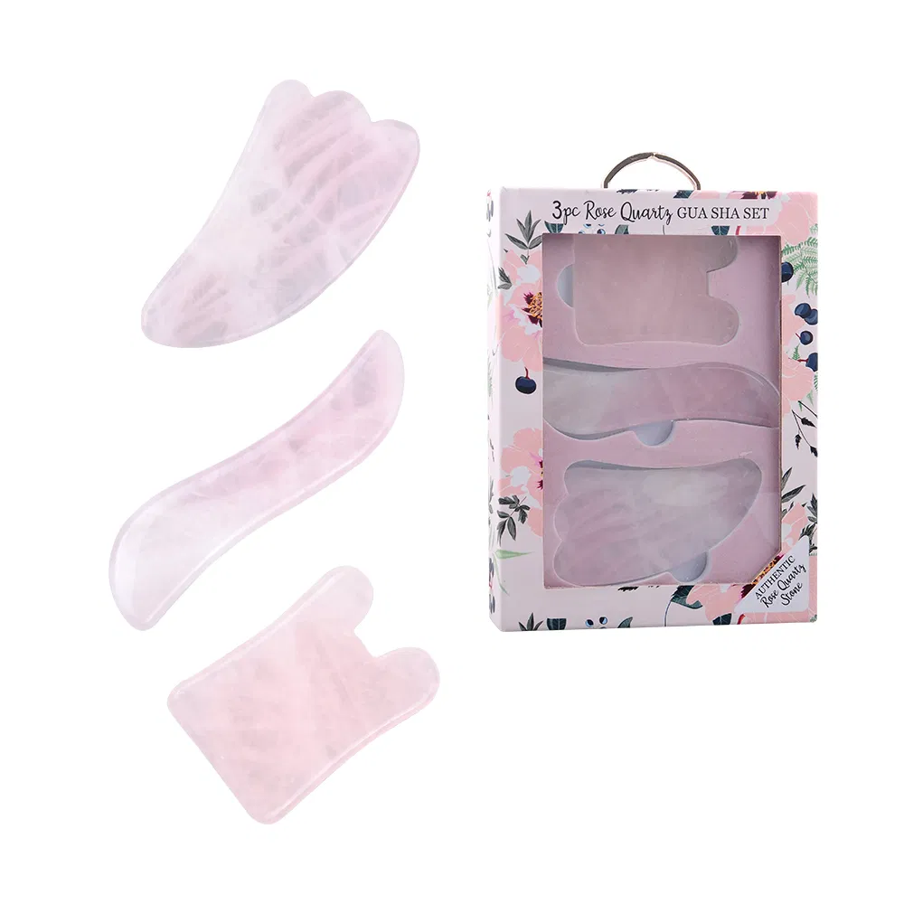 Natural Jade Guasha Plate Facial Massage Tool
