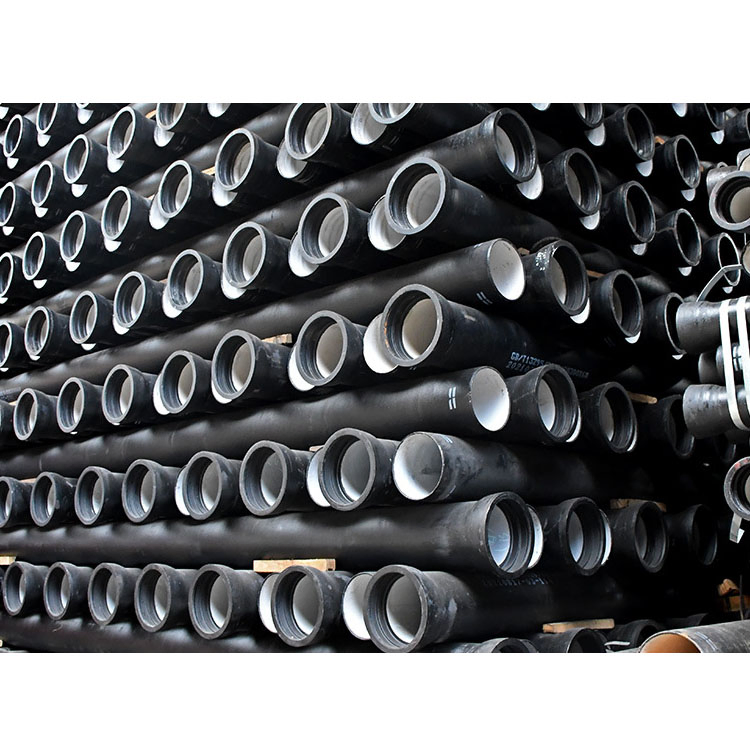 ISO2531 BS En589 Cement Lined K9 Centrifugal Ductile Cast Iron Pipes for Potable Water