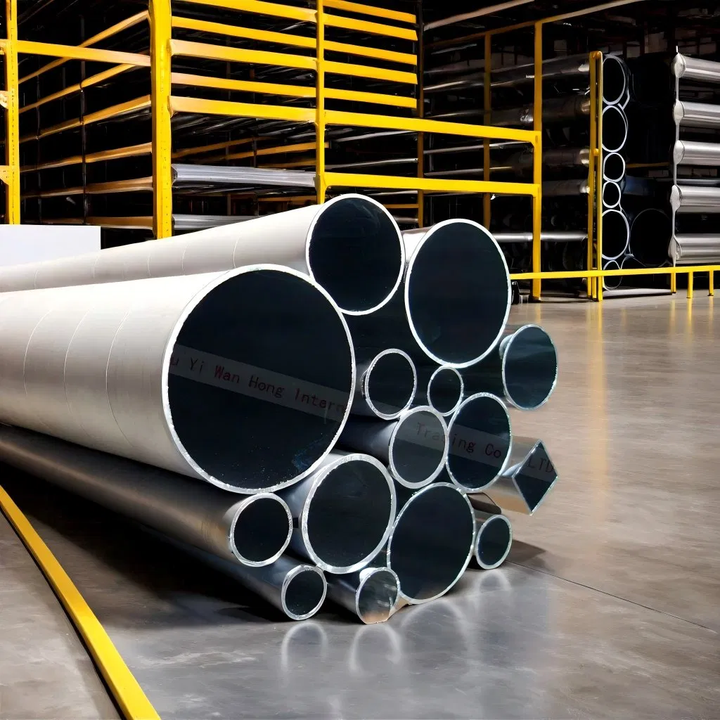 6061 160*60mm Aluminum Seamless Pipe Tube