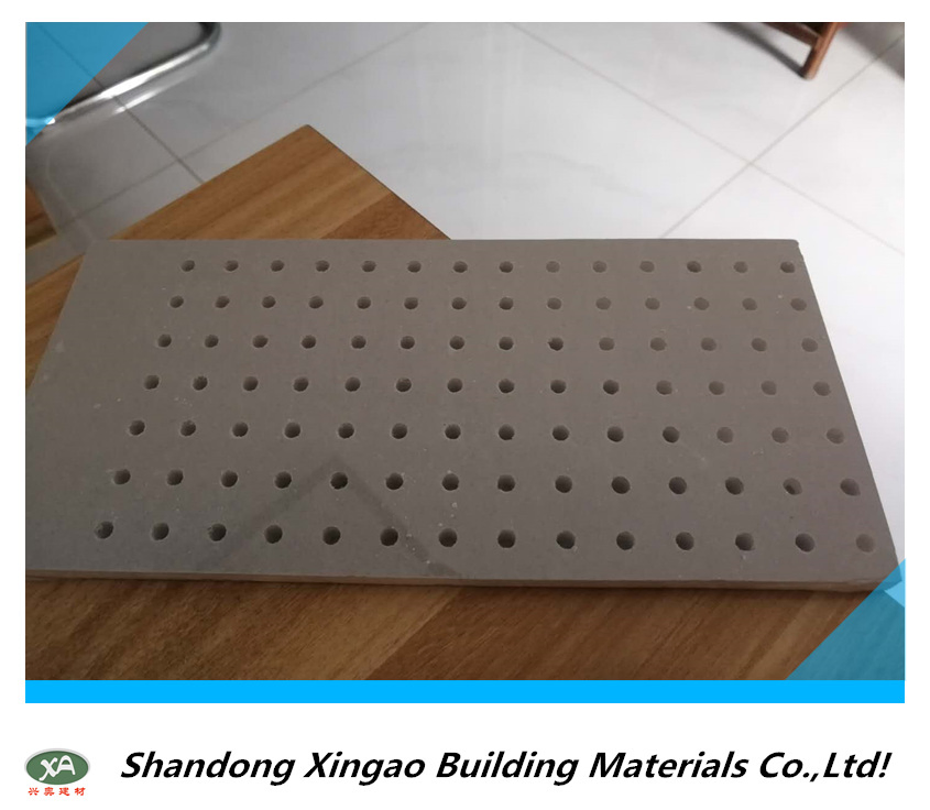 The Best Choice for Sound Absorption Is Perforated Ceiling/PVC Laminated Gypsum Ceiling