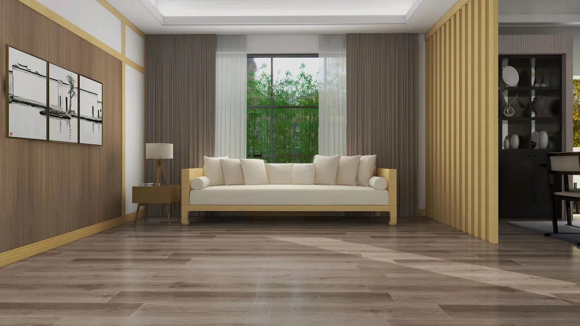 Водостойкий SPC ламинат для коммерческих помещений