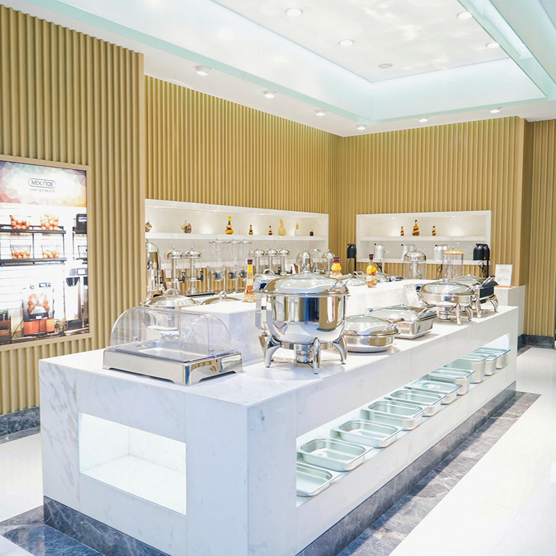 Hotel Kitchen Tableware Stainless Steel Commercial Beverage Juice Dispenser Machine