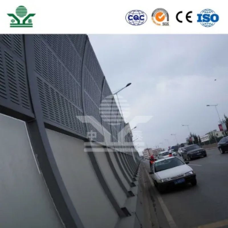 Zhongtai High Quality Soundproof Screen Noise Barriers for Highway