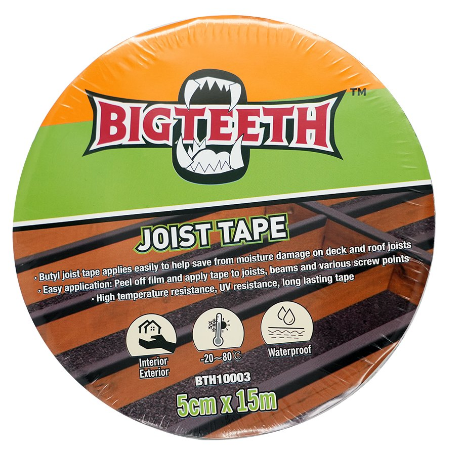 Bigteeth Roof Tape Bth10003 Waterproof Joist Tape 5cm X 15m