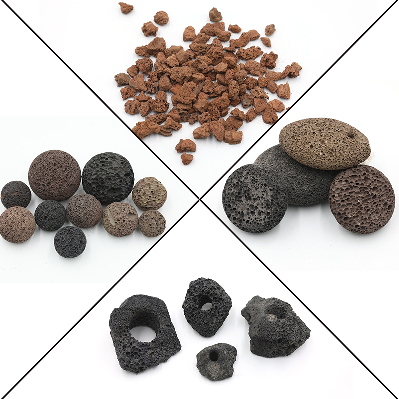 100% Pure Volcanic Stones Natural Chemicals Volcanic Lava Stones for Plants