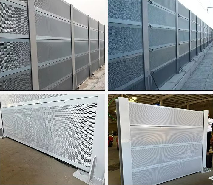 Customized Metal Road Traffic Sound Barrier