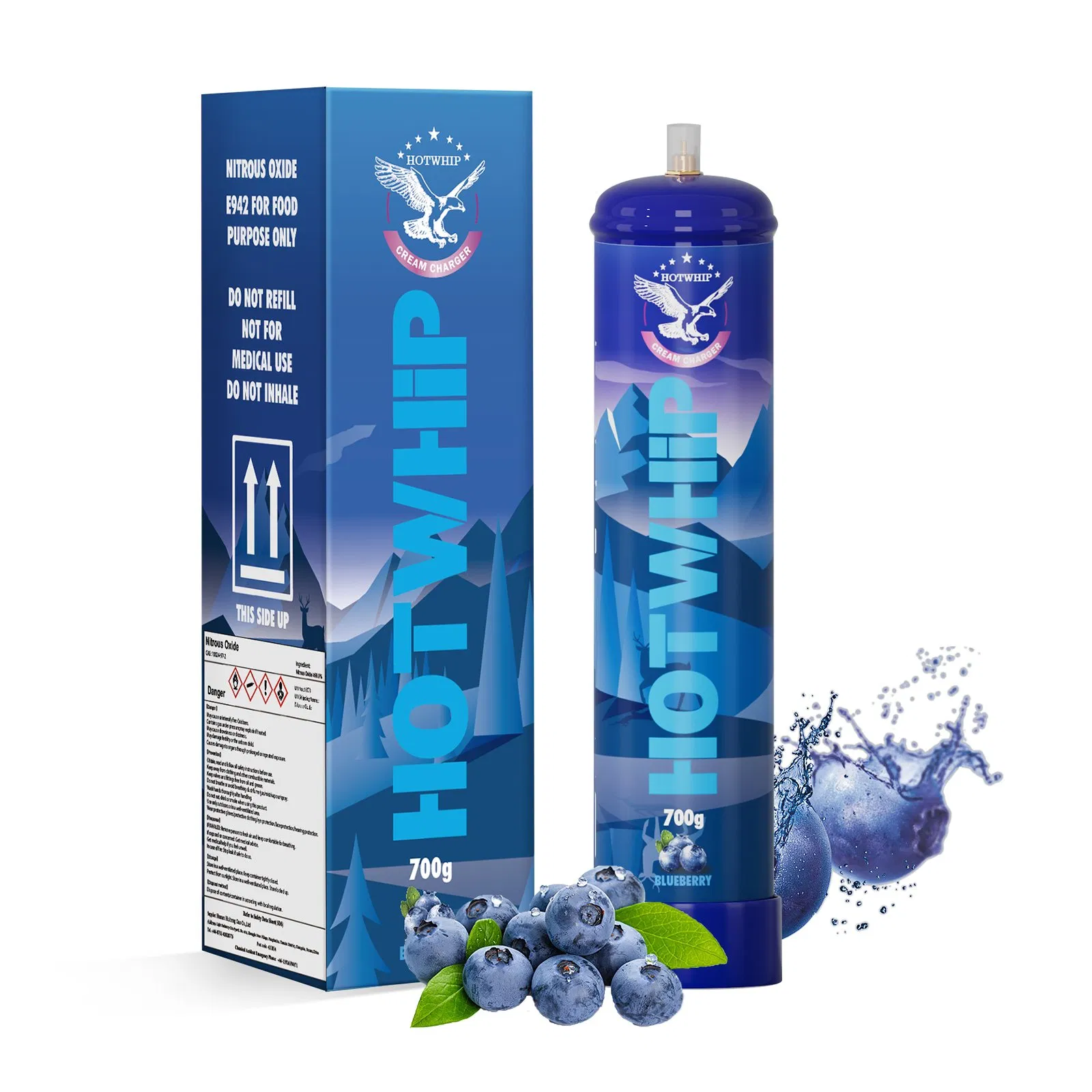 Nitrous Oxide Bulbs for Whipped Cream