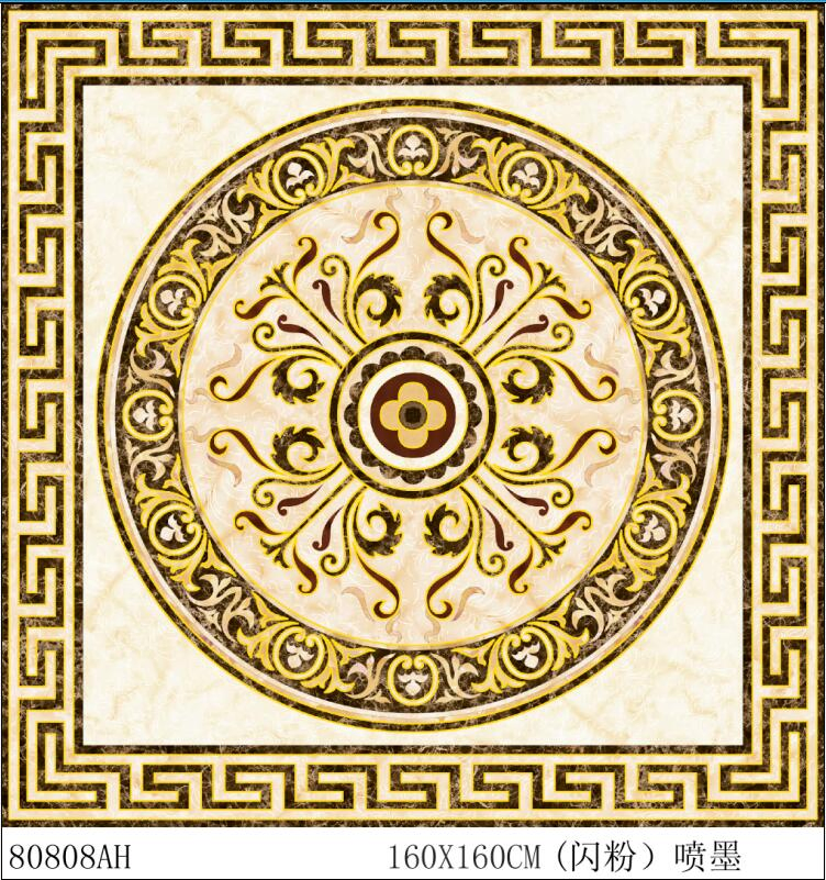 Керамическая плитка золотая 600x600 мм, 4 шт/уп