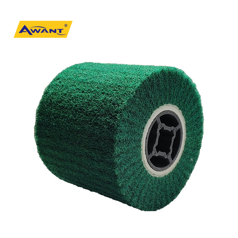 Green Excellent Abrasive Non Woven Disc for Steel Metal Wood