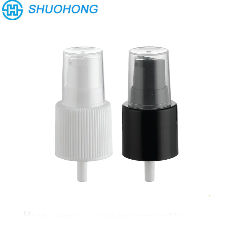 18-410 20-410 20-400 22-400 24-410 White Black Fine Mist Sprayer Plastic Pet Bullet Boston Round Bottle Treatment Pump
