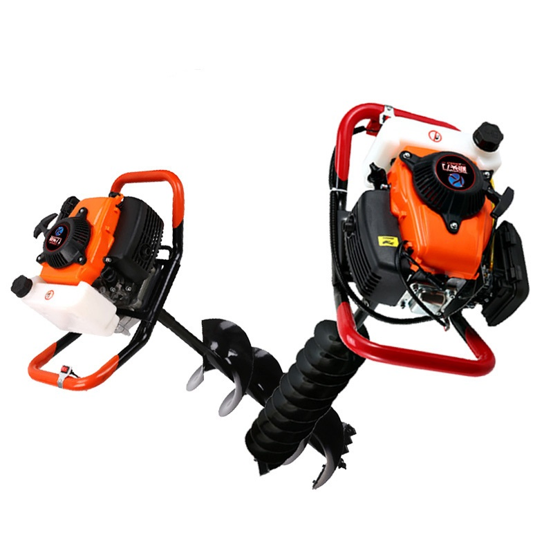 4 Stroke 144F Gasoline Engine Powered Earth Auger Post Hole Digger