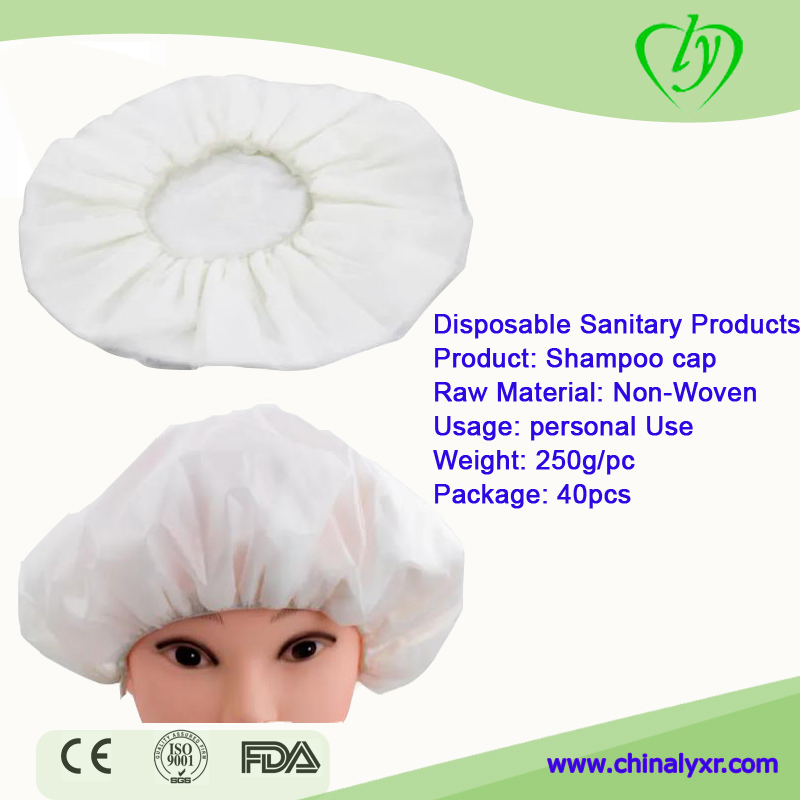 Waterproof No Rinse Dry Shampoo Caps for Patient