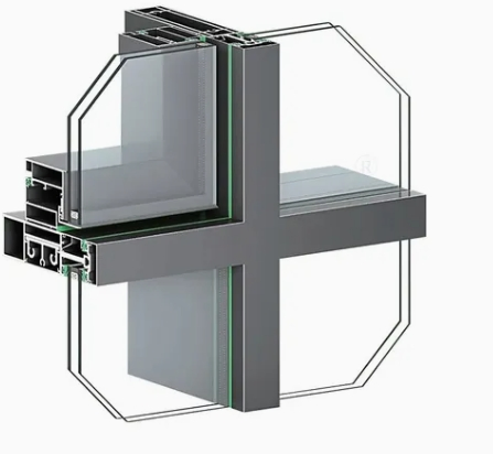 High Performance Curtain Wall Facade System for Modern Architecture