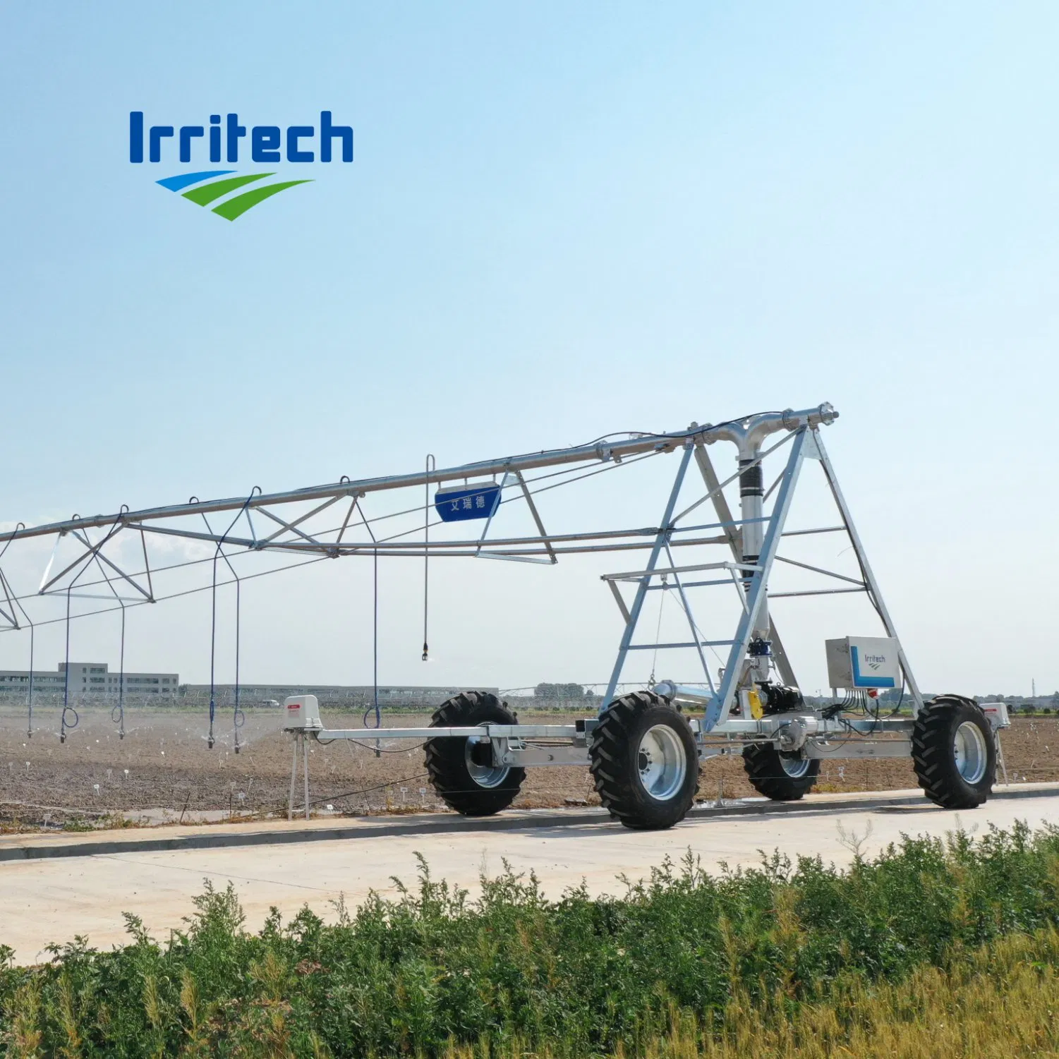 Линейная дизельная оросительная система с GPS и генератором