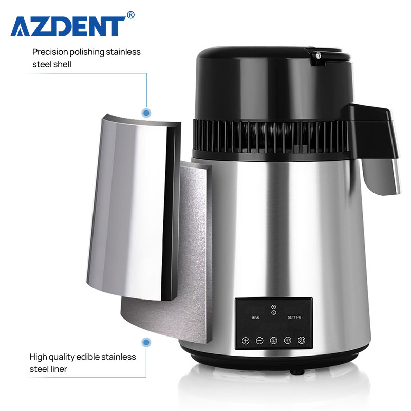 4L Home Water Distiller Countertop Water Distiller with an Extra Smart Switch