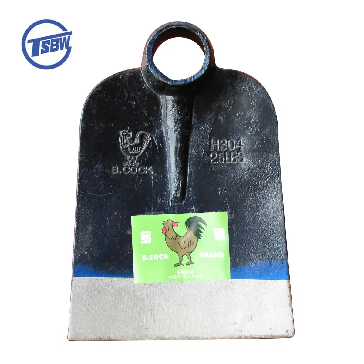 H304 B. Cock Brand Forged Garden Farming Digging Agricultural Hoe Head