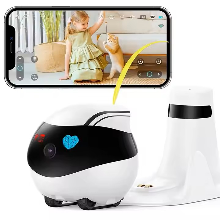 Autonomous Mobile Intelligent Pet Companion Robot with Camera Voice Control
