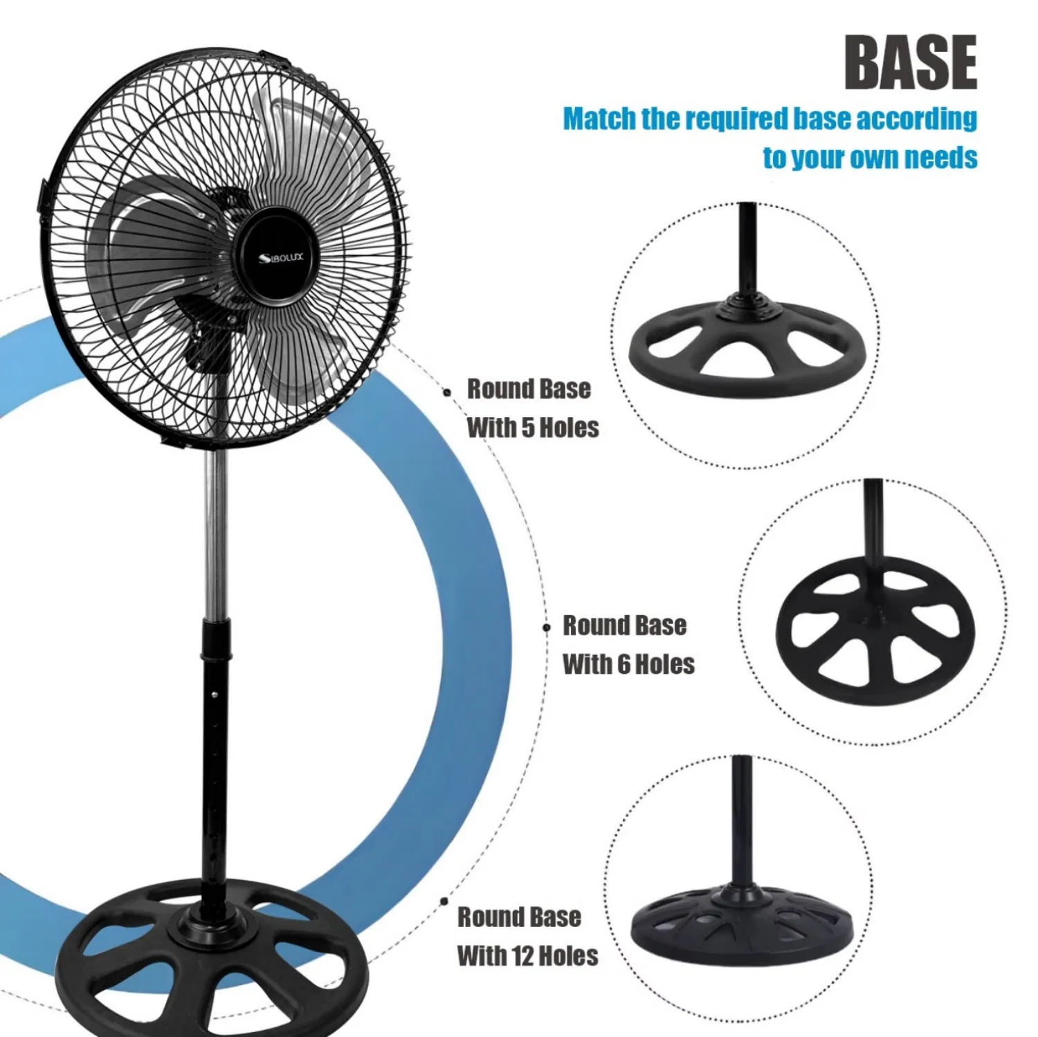 Stylish 10/12/Inch/Office /Room/Electric Standing/Fan 3/Gear/Wind/Speeds Mechanical Control Cooling Fan Hotsell/in/South/America