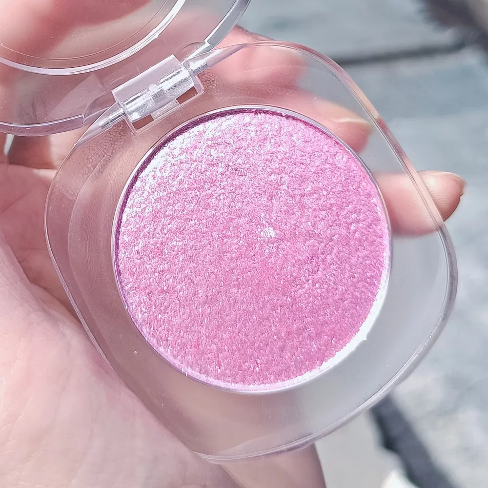 3 Color Face Highlighter Makeup Single Compact Pressed Shimmer Powder Illuminating Makeup Highlighter
