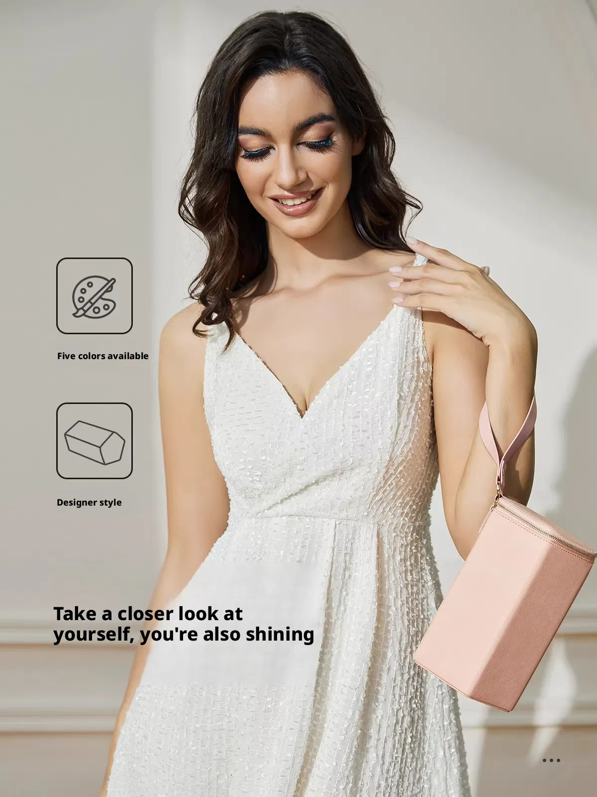 Ea760 5 Slots Black for Display Luxury Sun Cases Hard Box Custom Logo Leather Eye Glass Case