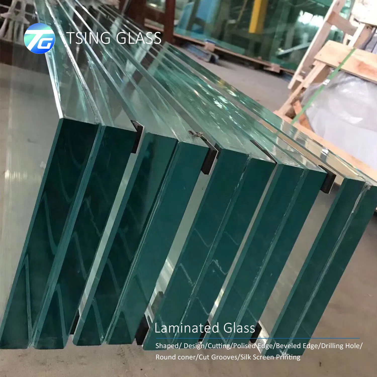 Toughened Laminated Glass with Clear/ Colored PVB