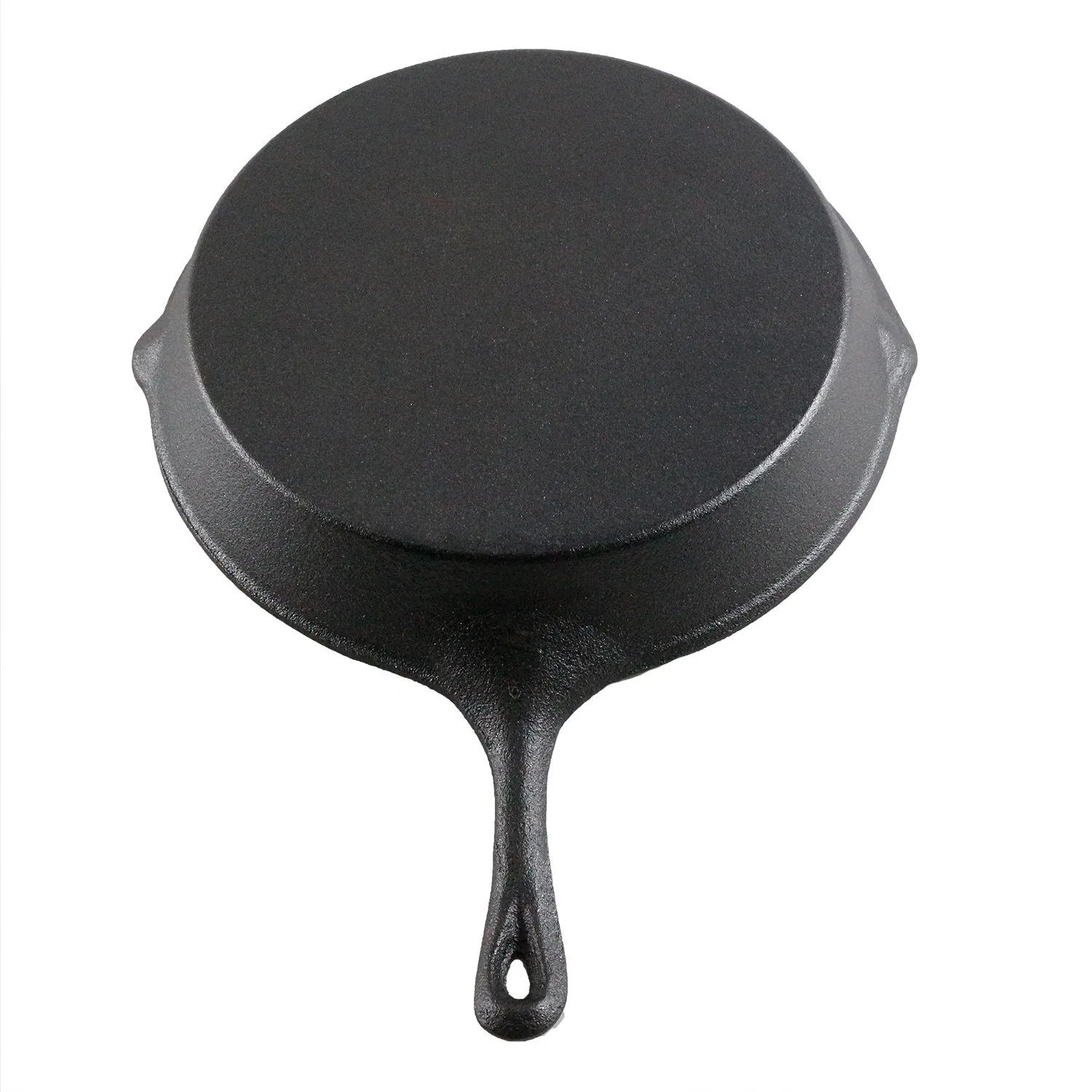 Чугунная сковорода с антипригарным покрытием, 1-2 л