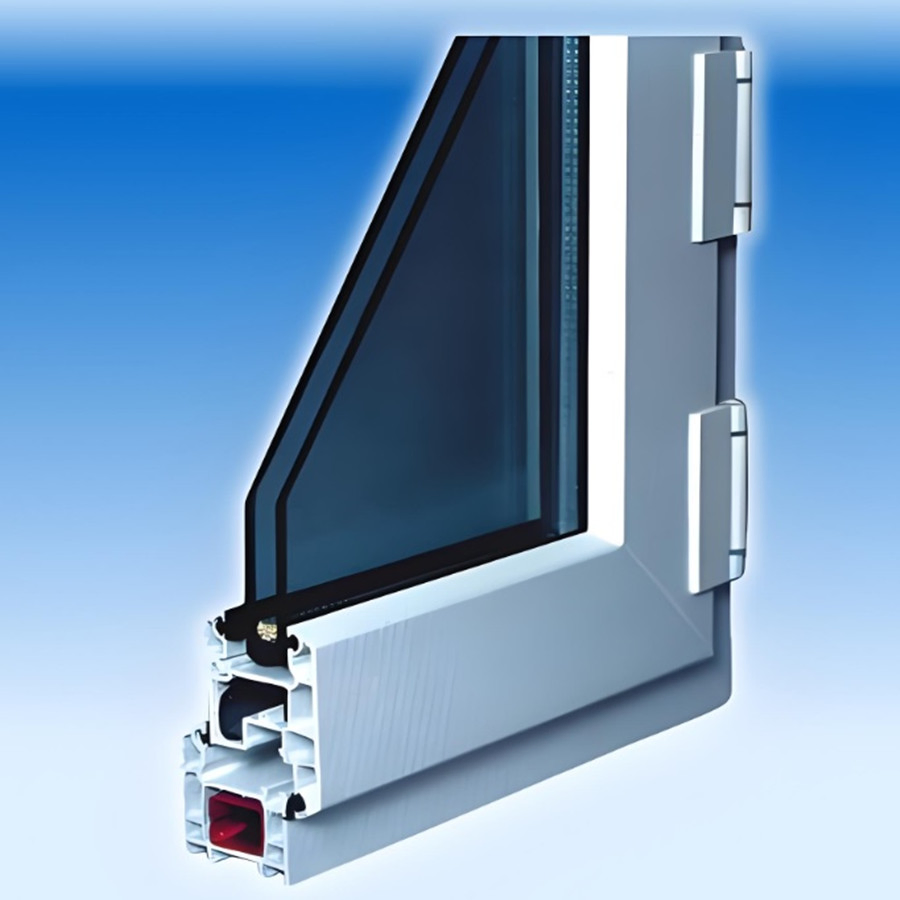 Elegant Double Leaf UPVC Casement Door with Low-E Glass