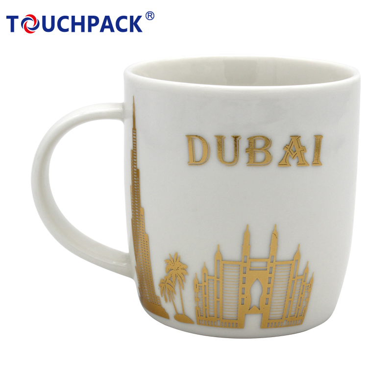 Promotional Advertising Gift Ceramic Mugs Accept Customized Logo