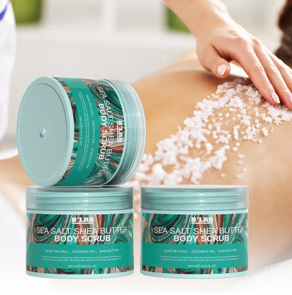 Wholesale Private Label Natural Dead Sea Salt Nourishing Exfoliator Face Body Scrub