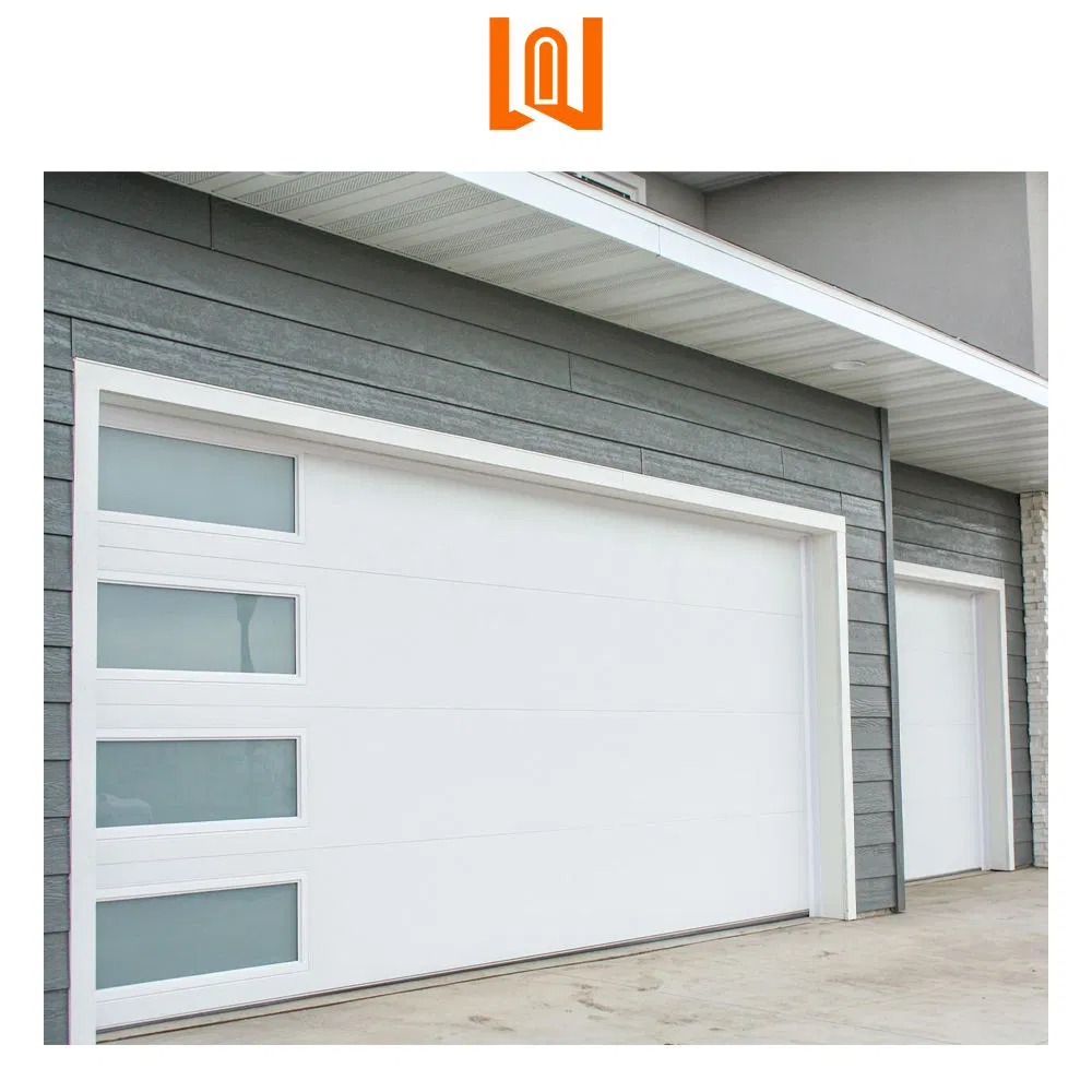 Wanjla Villa Exterior Courtyard Insulated Automatic Garage Door Aluminium Garage Doors