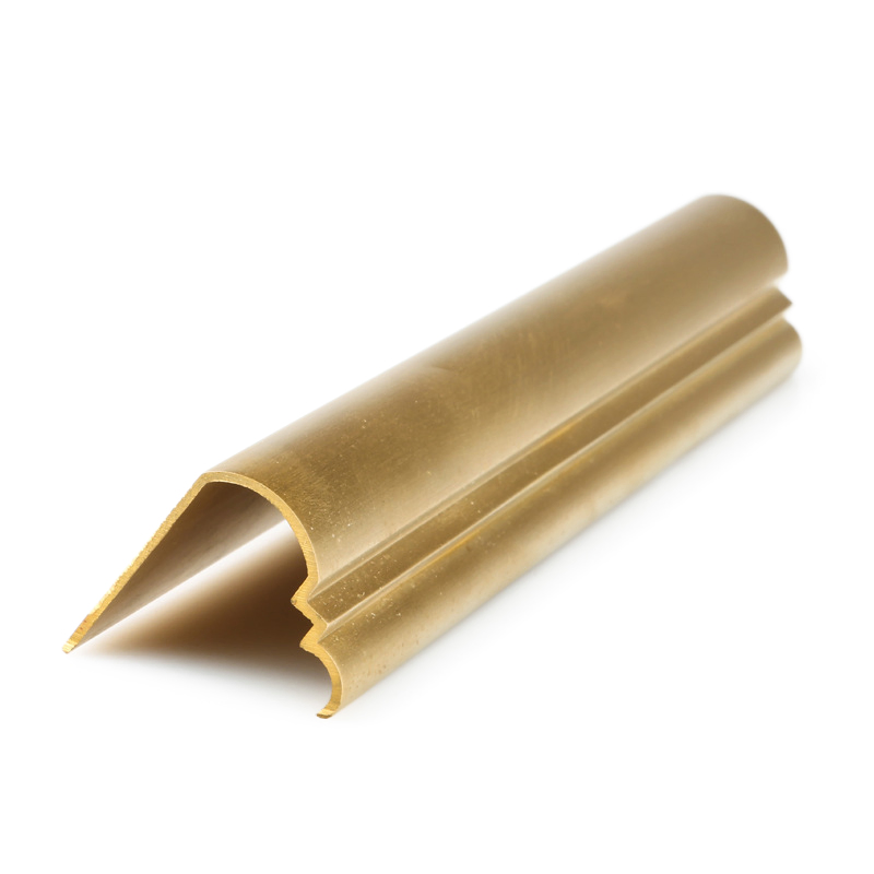 Decorative Profiled Brass Profiles Copper Extrusion for Hotels and Clubs