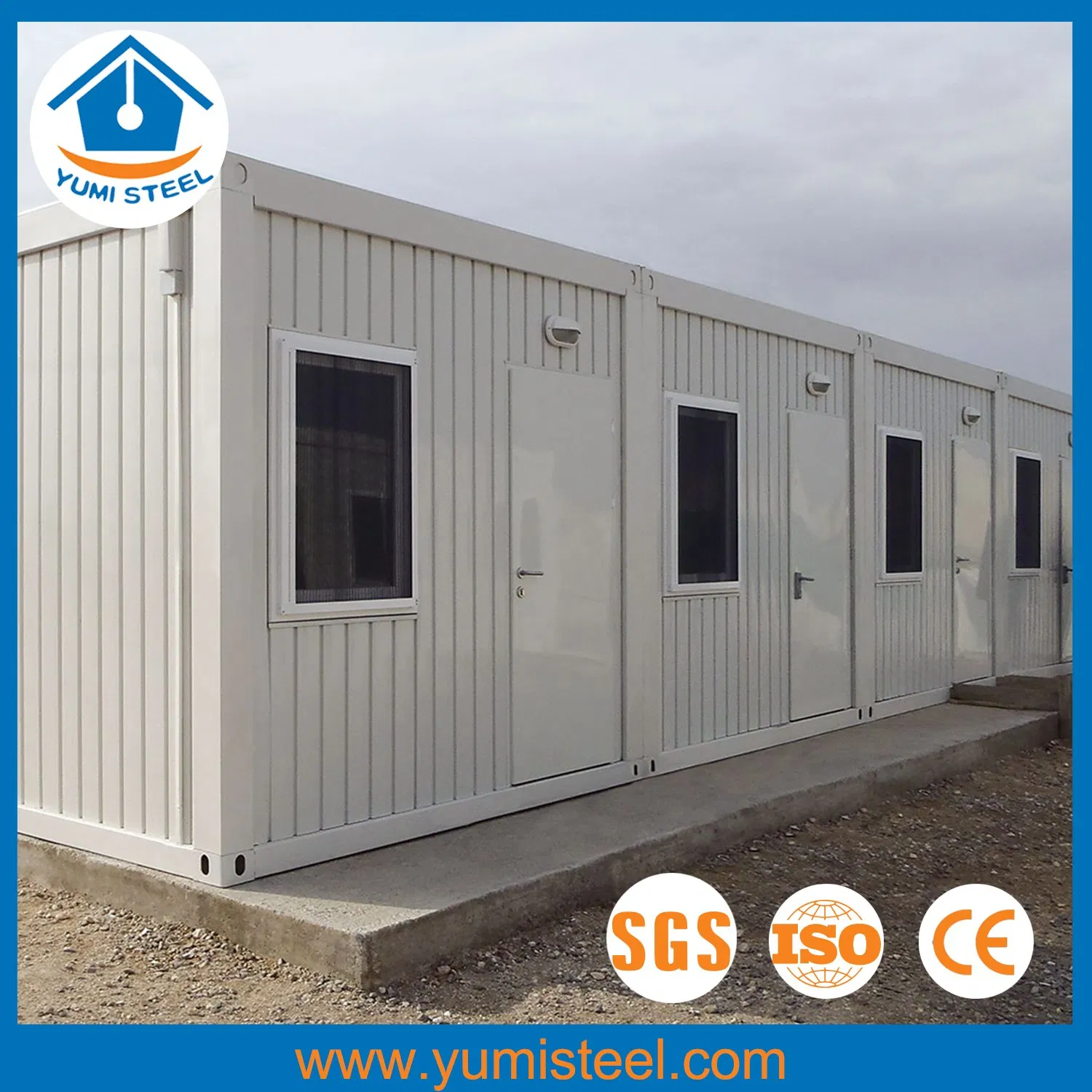 20FT Easy Assembly Modular Movable Container House for Workers/Refugee/Toilet/Kitchen/Office