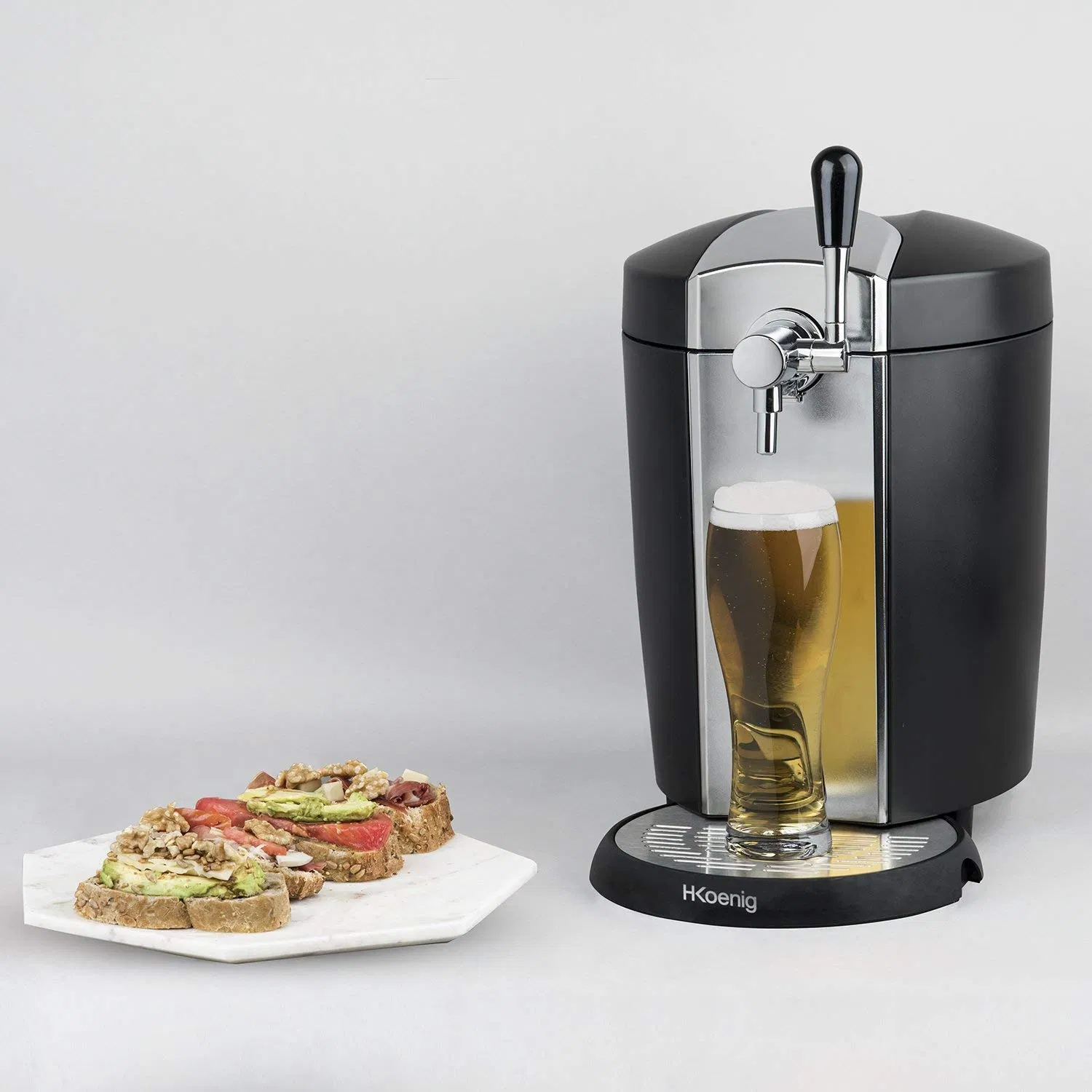 5L Table Type Portable Draft Beer Mini Dispenser Machine Home with Stainless Steel Beer Dispenser Tap