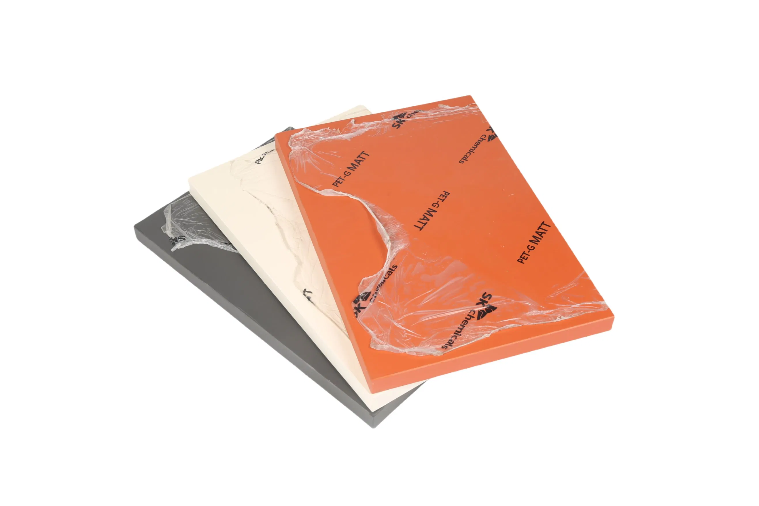 Factory Price Double Side Same Color Glossy Wood Color Pet MDF Panels