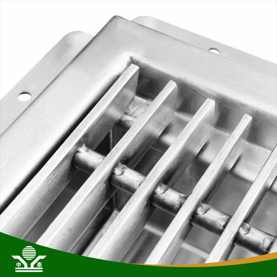 Zhongtai Sliver Color 1" X 5/16" China Carbon Steel Serrated Grate Suppliers Hdsgw30-02 Mesh Grating Used for Walkway
