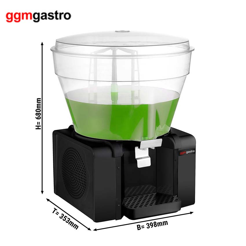 Hot Sale Commercial Plastic Stainless Steel Cold Orange Fruit Juice Tank Drink Dispenser with Tap