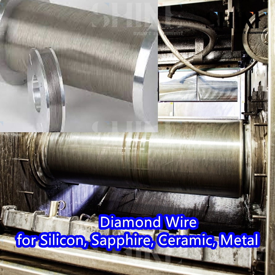 High-Strength Tungsten Multi-Wire Diamond Saw Blade with Diamond Coated Wire for Efficient Cutting