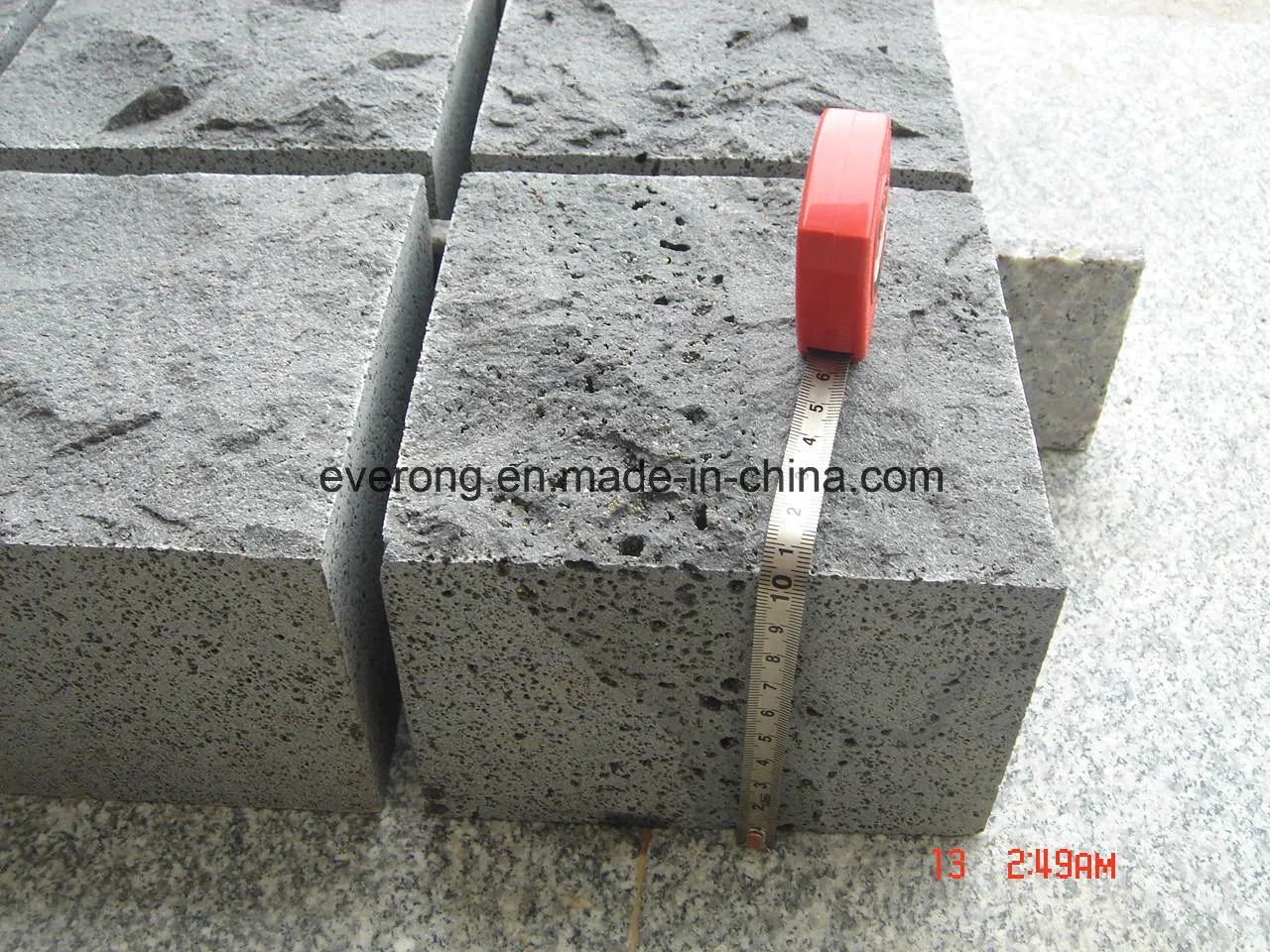 Natural Basalt Cobblestone / Granite Paver for Outdoor Landscape Project