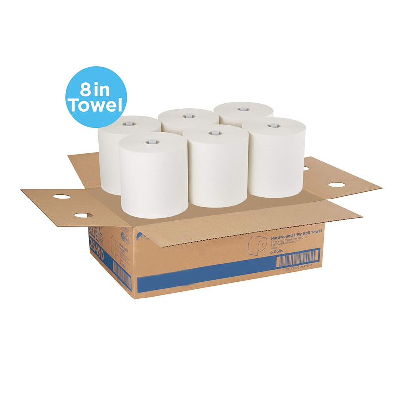 Wholesale Virgin Pulp 2ply Dispenser Hand Paper Tissue 140m Quilted Hand Paper Towel