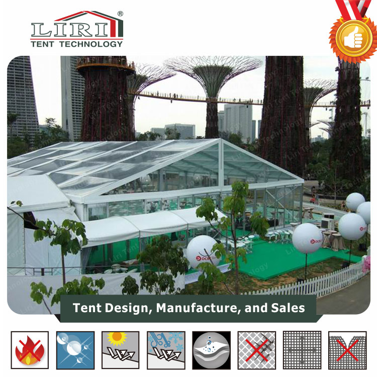 Wholesale Square Wedding Tents with Clear PVC Sidewalls for Sale