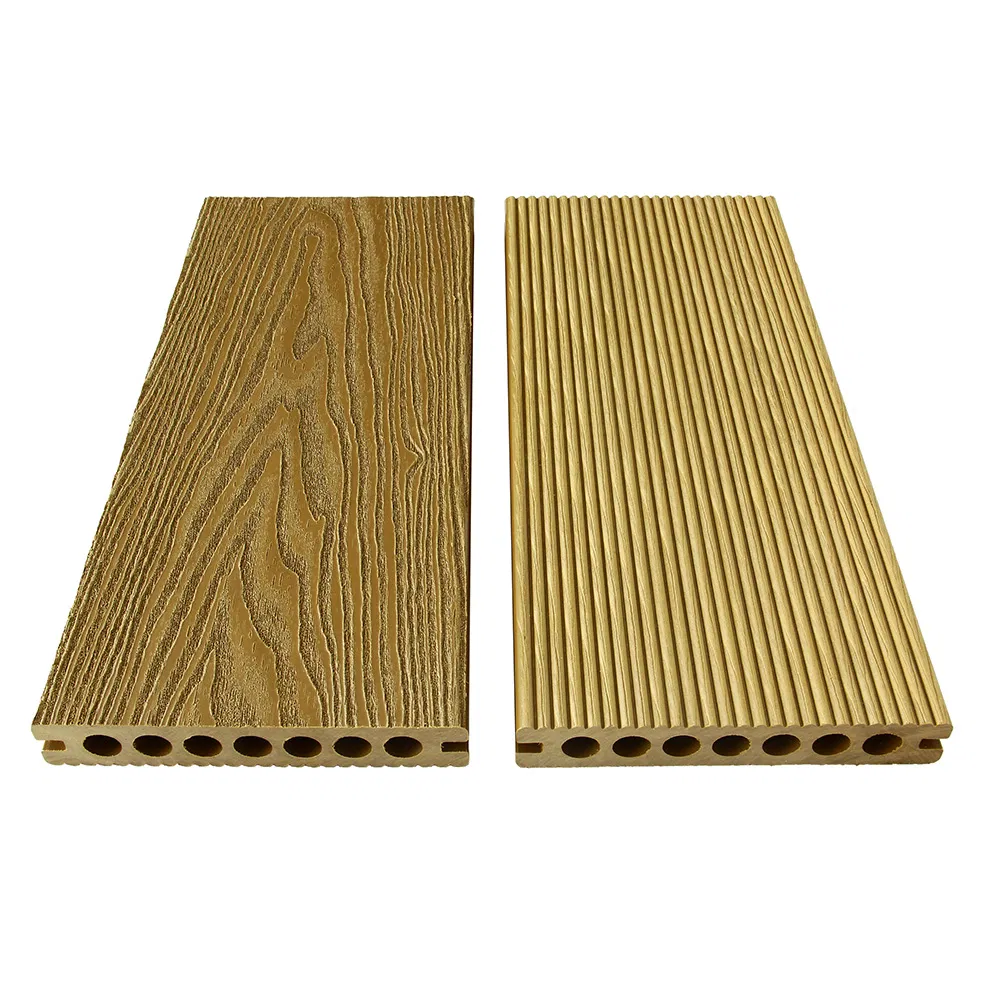 Premium Double Deck Wooden Hollow Plastic Composite Boards