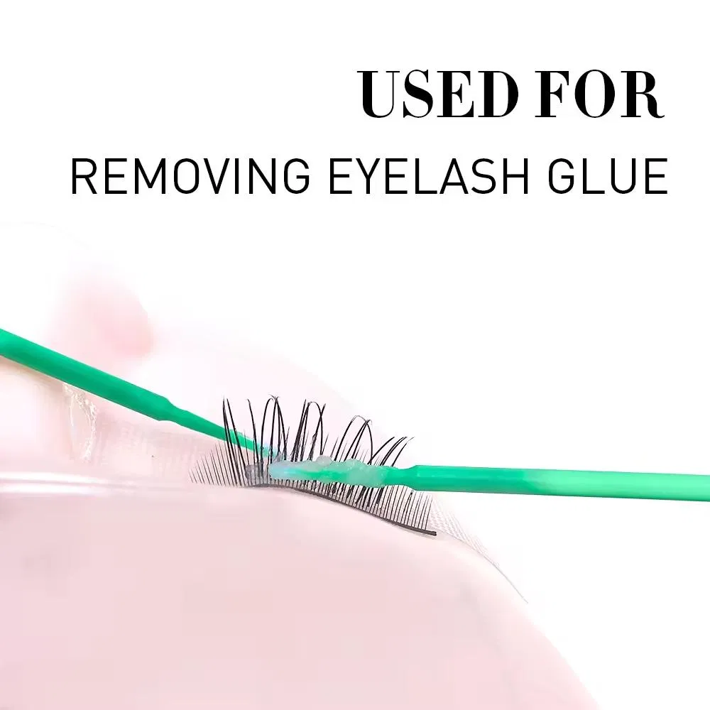 100 PCS/Bag Durable Disposable Micro Brush Applicator Individual Lash Removing Swab Mascara Brush for Eyelash Extension Tools