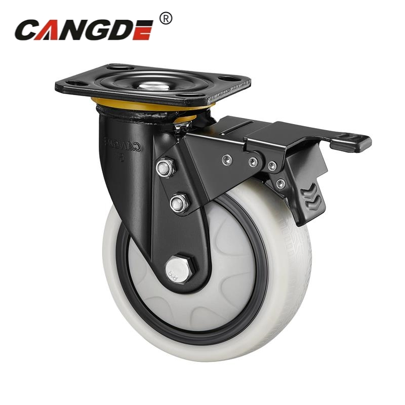 Industrial Hand Trolley Wheels PP Heavy Duty Caster Wheels Rubber Wheels Price