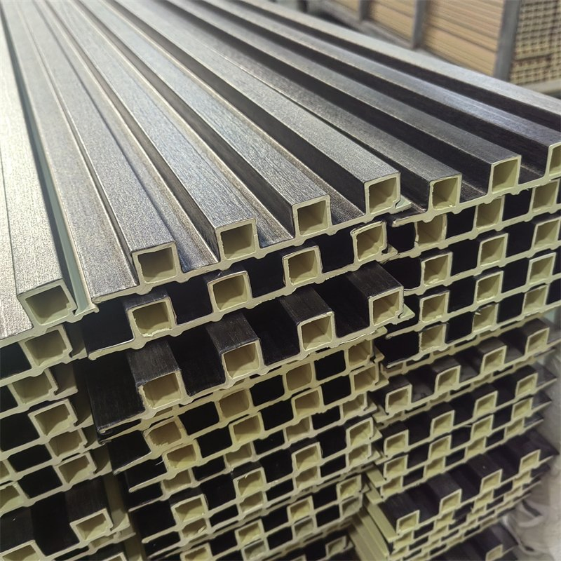 Hot Sale WPC Fluted Wall Paneling 3D Effect Wall Slat for Decoration