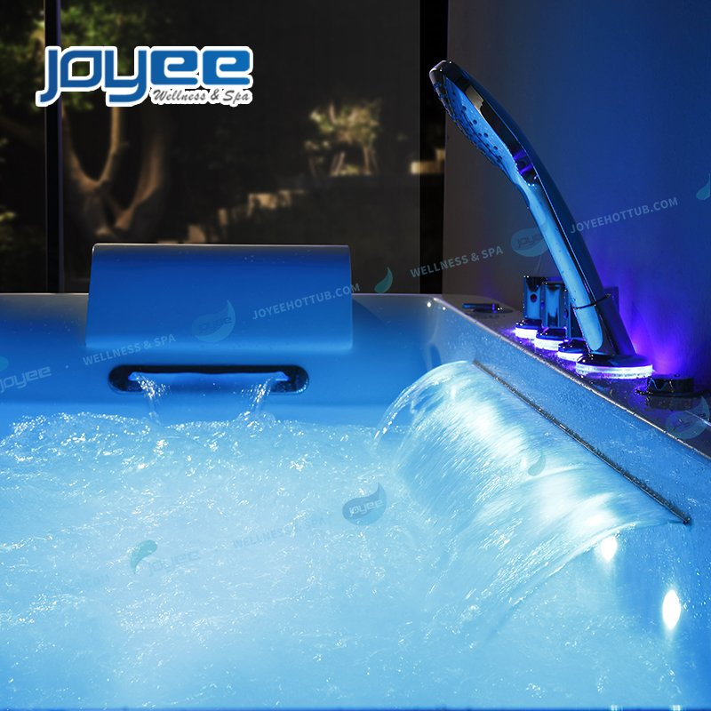 Угловая гидромассажная ванна Joyee для 1-2 человек